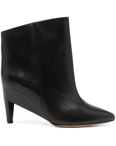 Isabel Marant Dylvee 80mm Pointed-toe Boots - Black