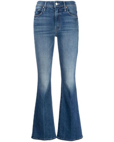 Mother The Weekender Bootcut Jeans - Blue