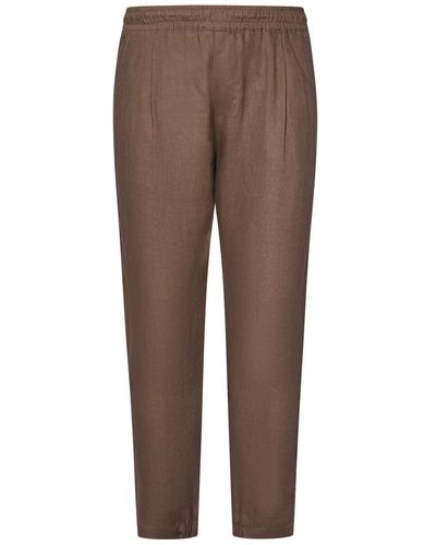 GOLDEN CRAFT Trousers - Brown