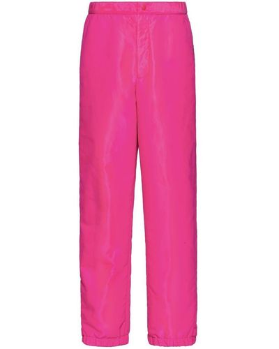 Valentino Stud-detail Cargo Trousers - Pink
