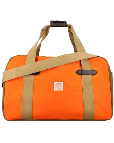 Filson Tin Cloth Duffle Bag - Orange