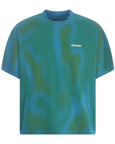 Bonsai T-shirt "spray" - Blue