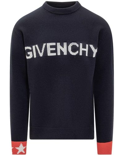 Givenchy Straight Sweater - Blue