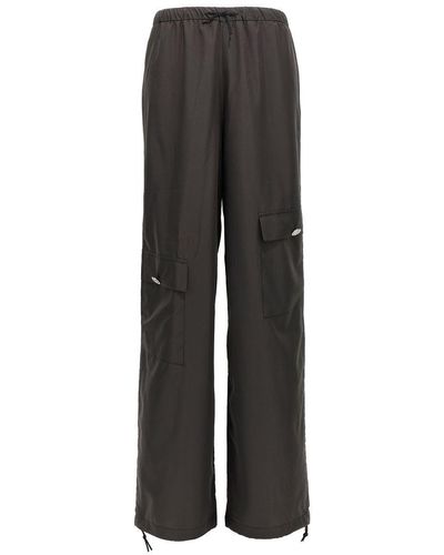 NOT AFTER TEN Parachute' Pants - Gray