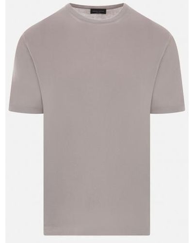 Roberto Collina T-Shirts And Polos - Grey