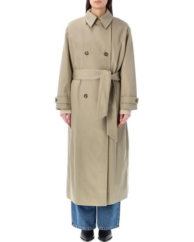 A.P.C. Louise Trench Coat - Natural