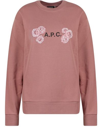 A.P.C. Sweatshirt - Pink