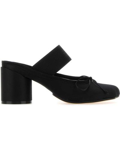 MM6 by Maison Martin Margiela Heeled Shoes - Black