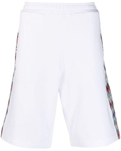 Missoni Signature Zigzag-detail Shorts - White