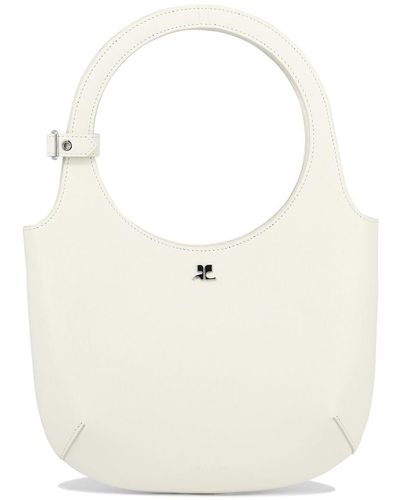 Courreges "Holy" Handbag - White