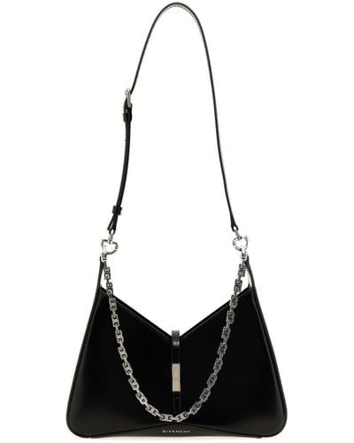 Givenchy 'Cut Out Zipped' Small Shoulder Bag - Black