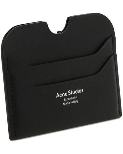 Acne Studios Credit Card Case - Black