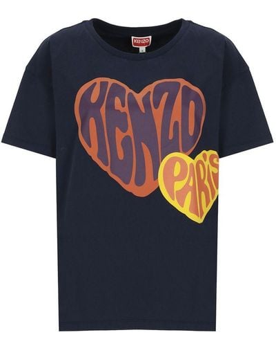 KENZO T-shirt With Logo - Blue