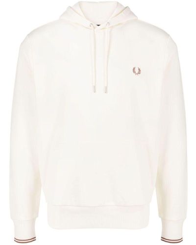 Fred Perry Sweatshirts - White