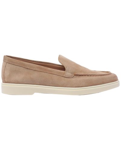 Santoni Flat Shoes - Brown