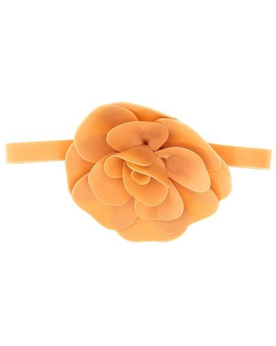 Philosophy Di Lorenzo Serafini Flower Choker Necklace - Orange