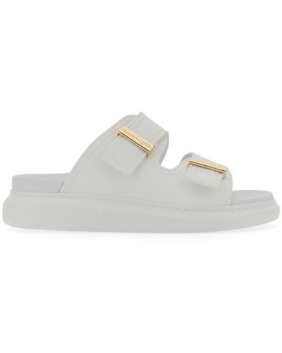 Alexander McQueen 'Hybrid Oversize' Sandals - White