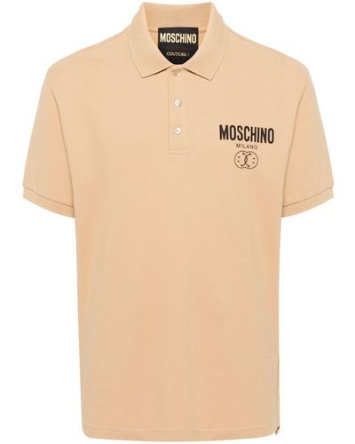 Moschino T-Shirts And Polos - Natural