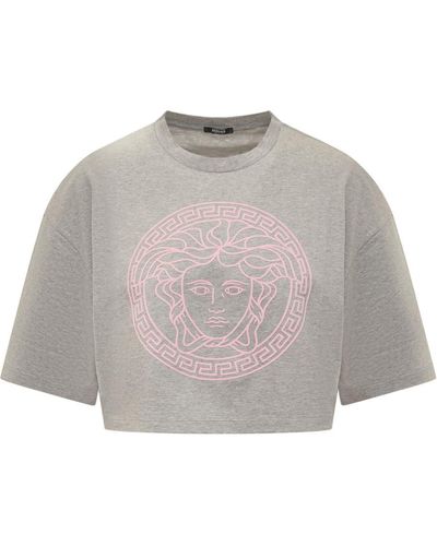 Versace T-shirts And Polos - Grey