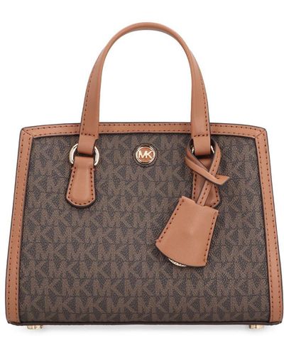 Michael Kors Chantal Mini Handbag - Brown