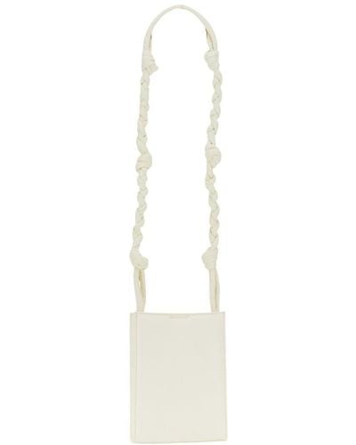 Jil Sander Small Padded Tangle Bag - White