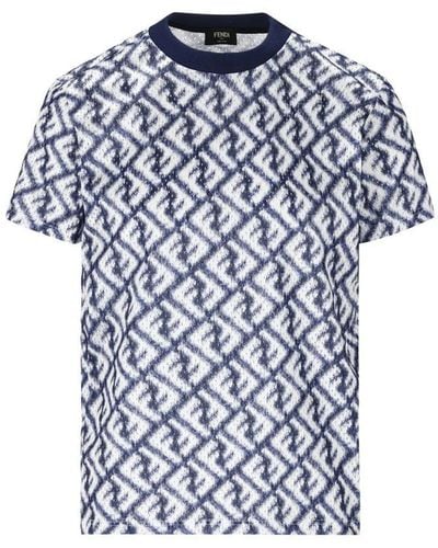 Fendi T-shirts & Tops - Blue