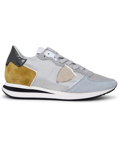 Philippe Model Trpx Tech Fabric Sneakers - White
