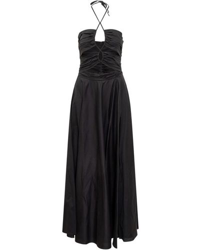ACTUALEE Poplin Dress - Black