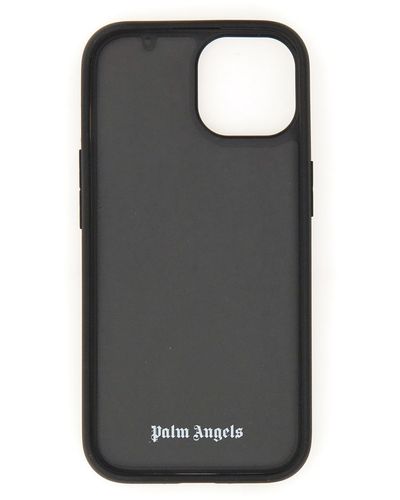 Palm Angels Case For Iphone 15 - Black