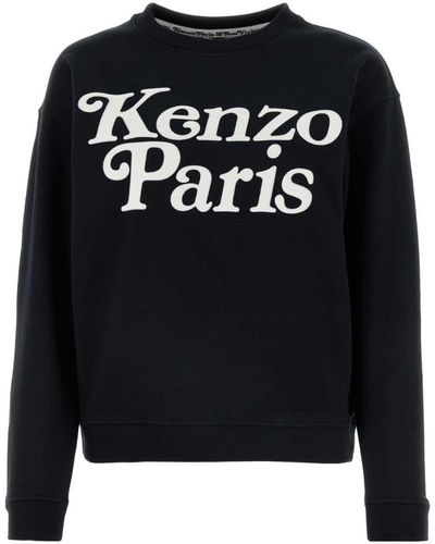 KENZO Midnight Cotton Sweatshirt - Black