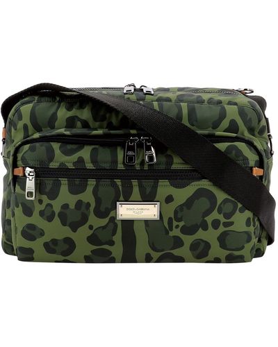 Dolce & Gabbana "camouflage" Crossbody Bag - Green