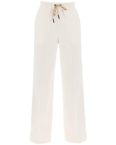 3 MONCLER GRENOBLE Logoed Sporty Trousers - White