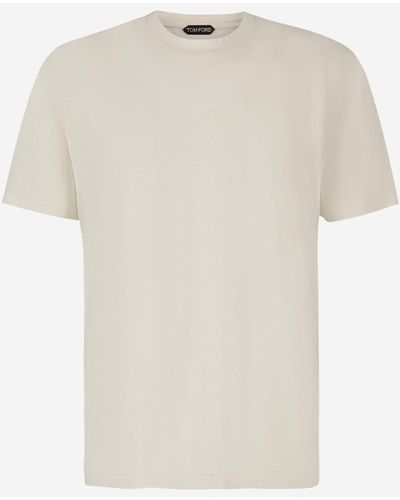 Tom Ford Plain T-Shirt - White