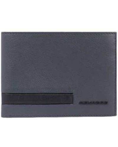 Piquadro Leather Wallet Accessories - Blue