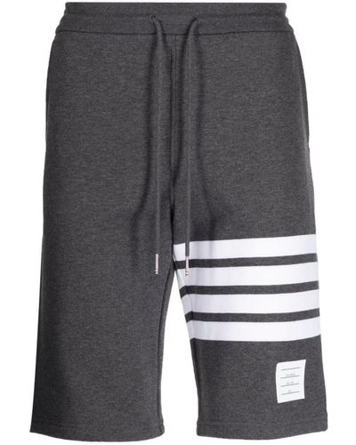 Thom Browne Sports Shorts Classic 4-bar Clothing - Gray