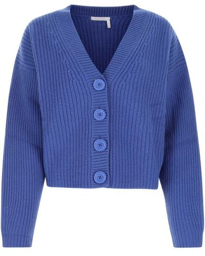 See By Chloé Cerulean Blue Wool Ble