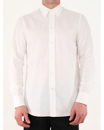 Salvatore Piccolo White Cotton Shirt