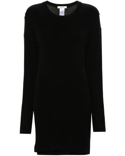 Lemaire Double Layer Seamless Dress Clothing - Black