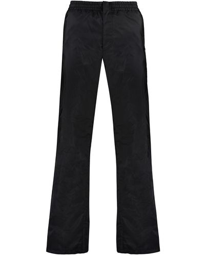 Prada Re-Nylon Trousers - Black