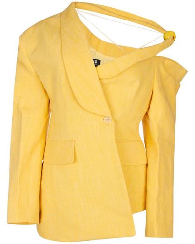 Jacquemus La Veste Baska Jacket - Yellow