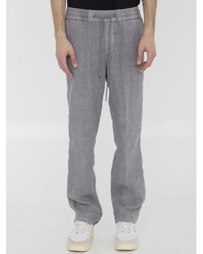 James Perse Linen Trousers - Grey