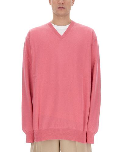 Comme des Garçons Wool Jersey - Pink