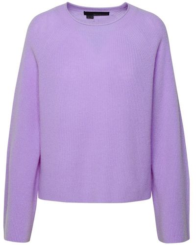 360cashmere 'sophie' Lilac Cashmere Sweater - Purple