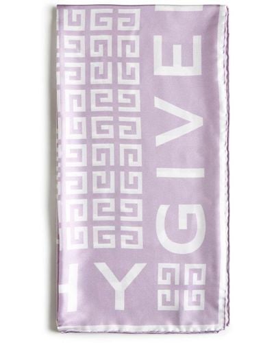 Givenchy Silk Scarfs - Purple