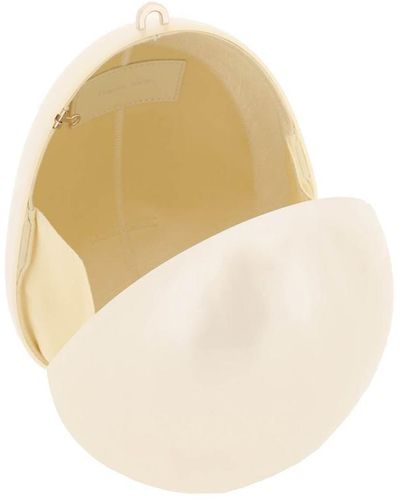 Simone Rocha Perspex egg Bag - White