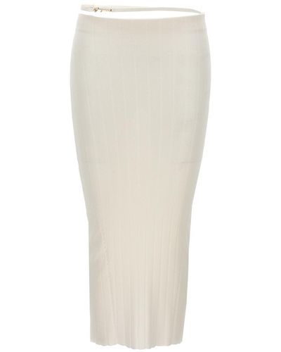 Jacquemus 'La Jupe Pralù' Skirt - White