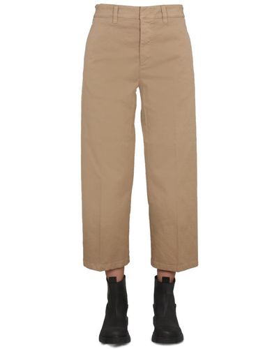 Department 5 Cotton Trousers - Natural
