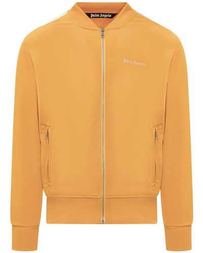 Palm Angels Logo Track Sweatshirt - Orange