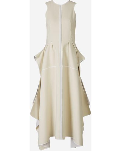 Maticevski Lavandin Midi Dress - White