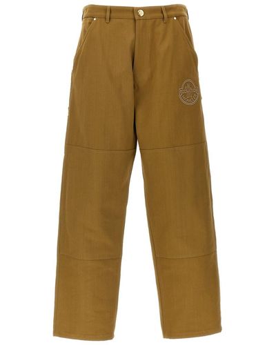Moncler Genius Roc Nation By Jay-z Jeans - Natural
